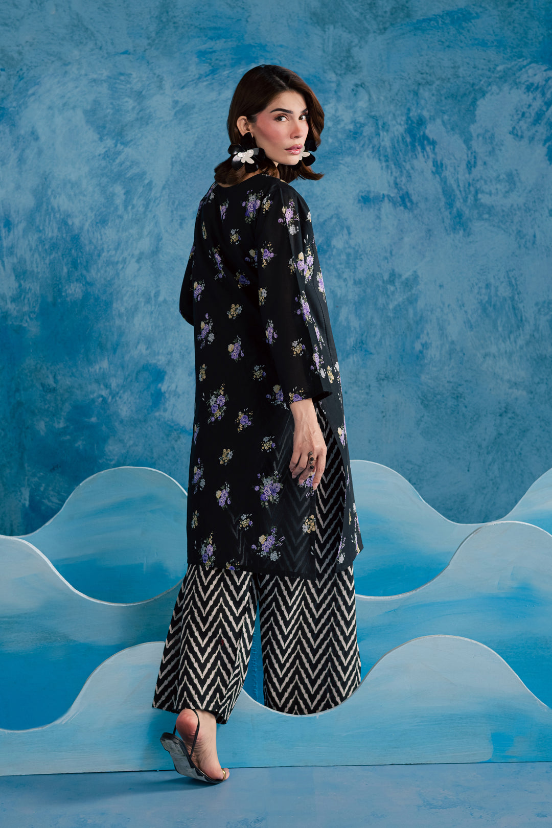 Sammar 2Pc - Printed Lawn Dress
