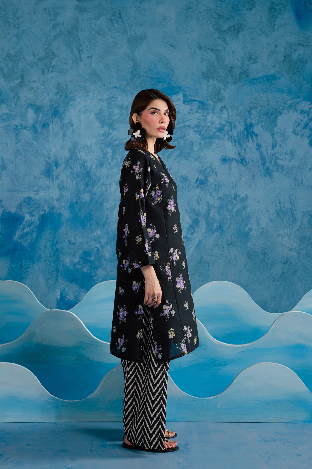 Sammar 2Pc - Printed Lawn Dress