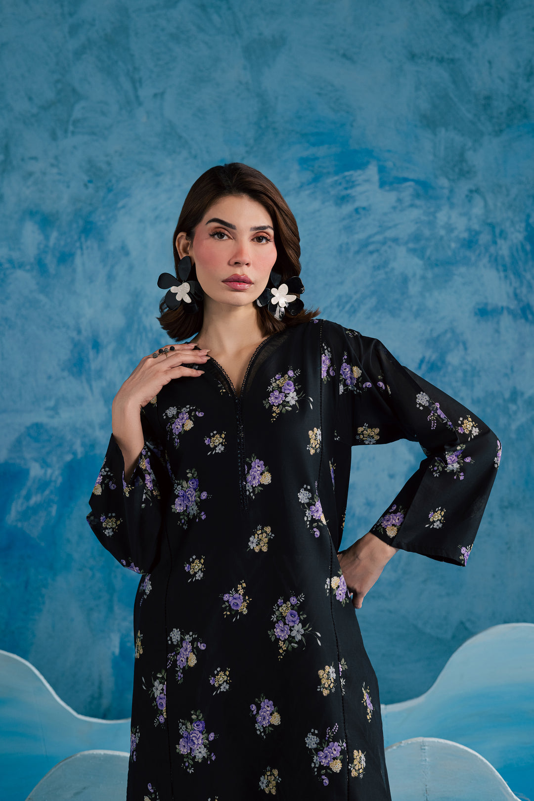 Sammar 2Pc - Printed Lawn Dress