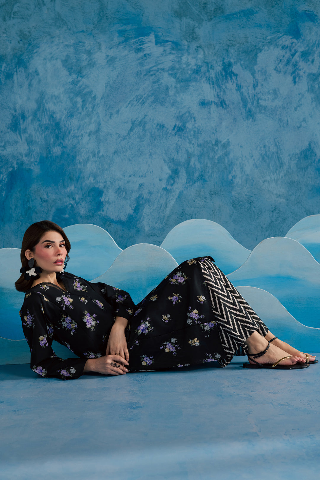 Sammar 2Pc - Printed Lawn Dress