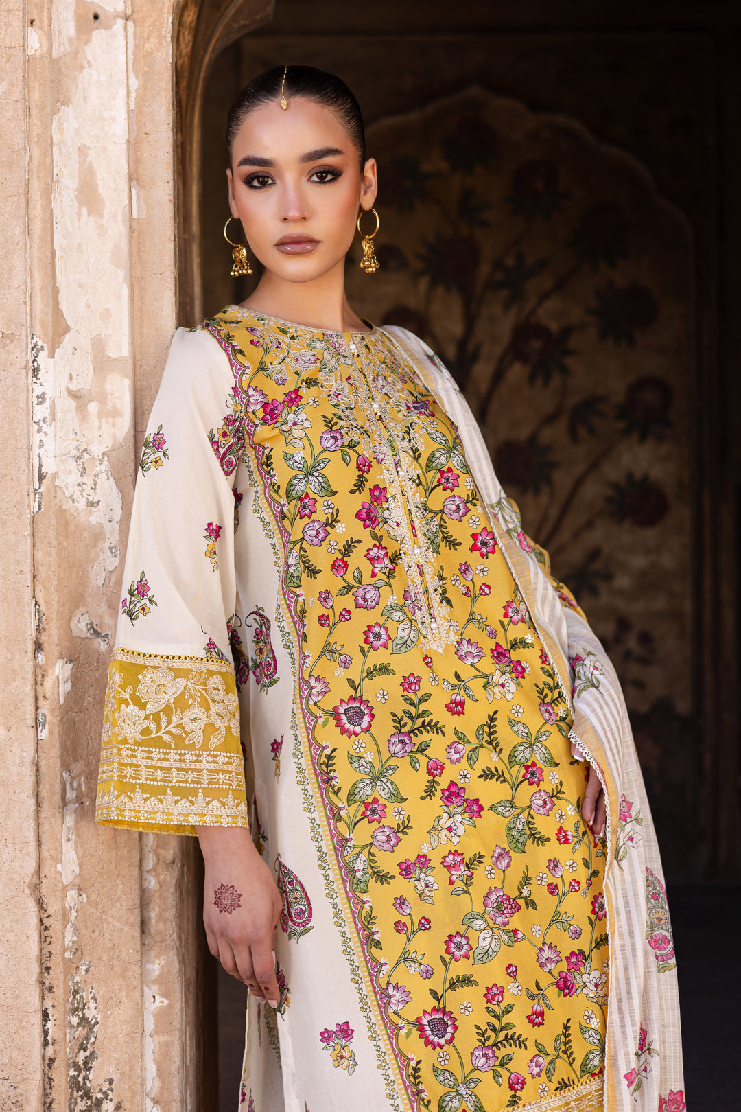 Sorbet 3Pc - Printed Lawn Dress