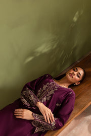 Sheen Glaze 2Pc - Embroidered Lawn Dress - BATIK