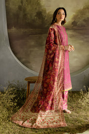 Roma Pink 3Pc - Printed Lawn Dress