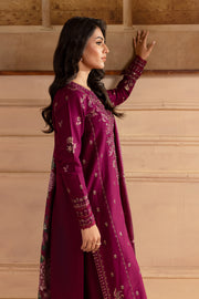 Evari 3Pc - Embroidered Khaddar Dress