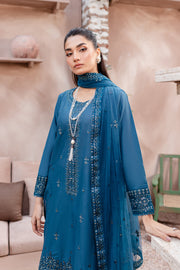 Root 3Pc - Embroidered Lawn Dress - BATIK