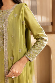 Mileno 3Pc - Embroidered Khaddar Dress