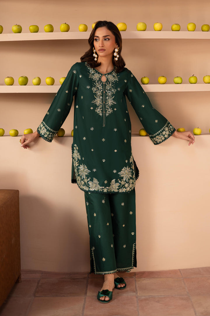 Yasha 2Pc - Embroidered Lawn Dress