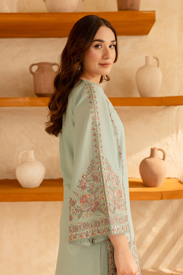 Deliya 2Pc - Embroidered Lawn Dress