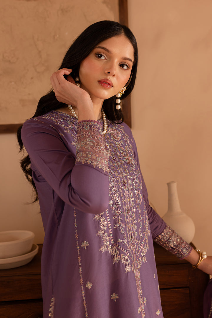 Khoyo 3Pc - Embroidered Lawn Dress