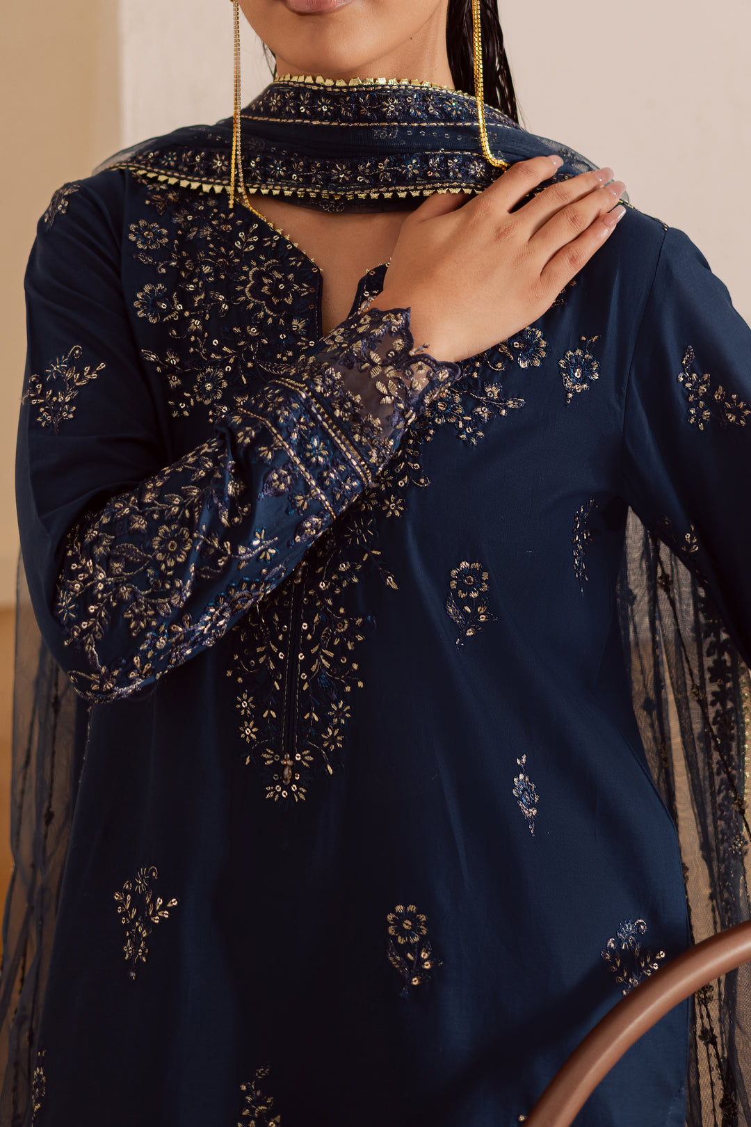 Rasha 3Pc - Embroidered Lawn Pret