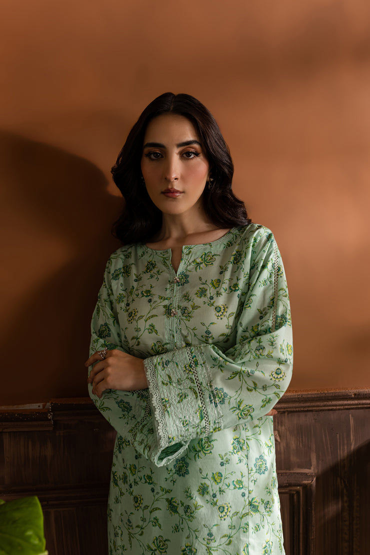 Insiya 2Pc - Printed Lawn Dress - BATIK