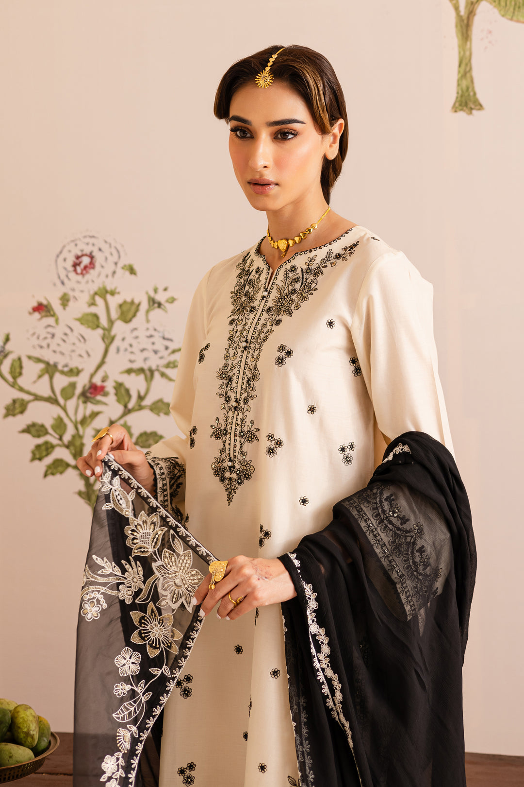 Noir 3pc - Festive Eid Pret