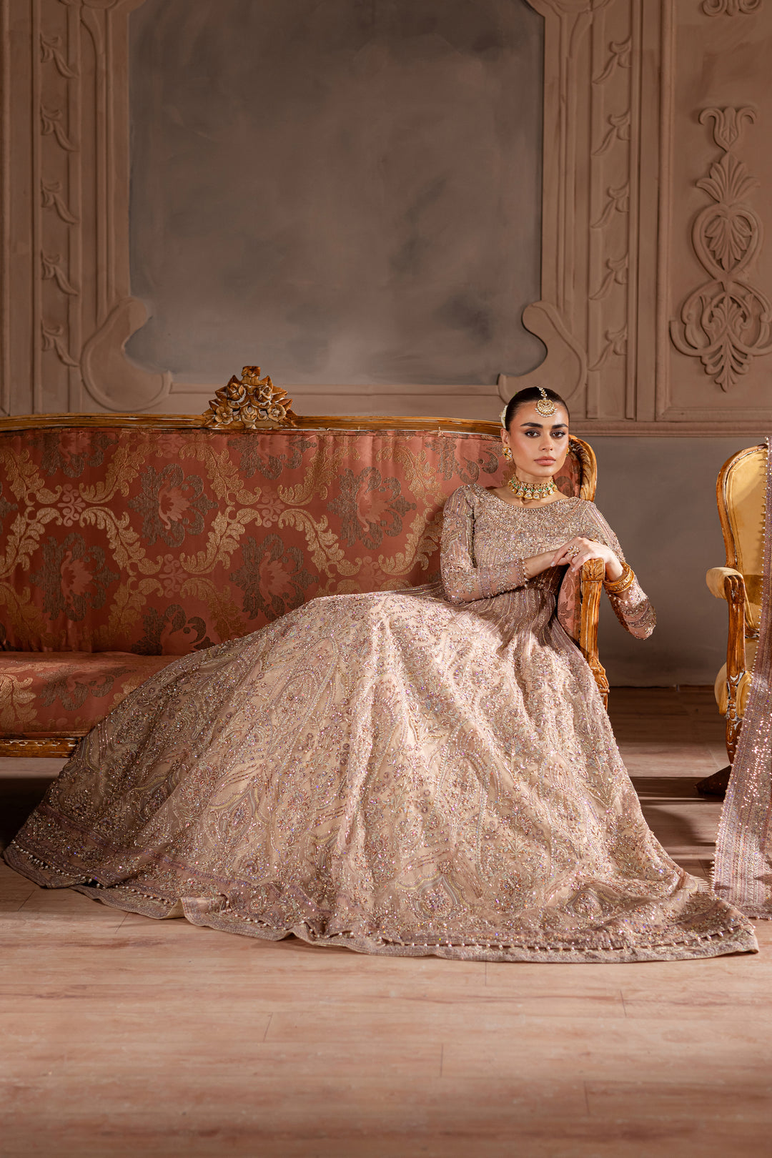 Jasmine Blush 4Pc - Bridal Dress