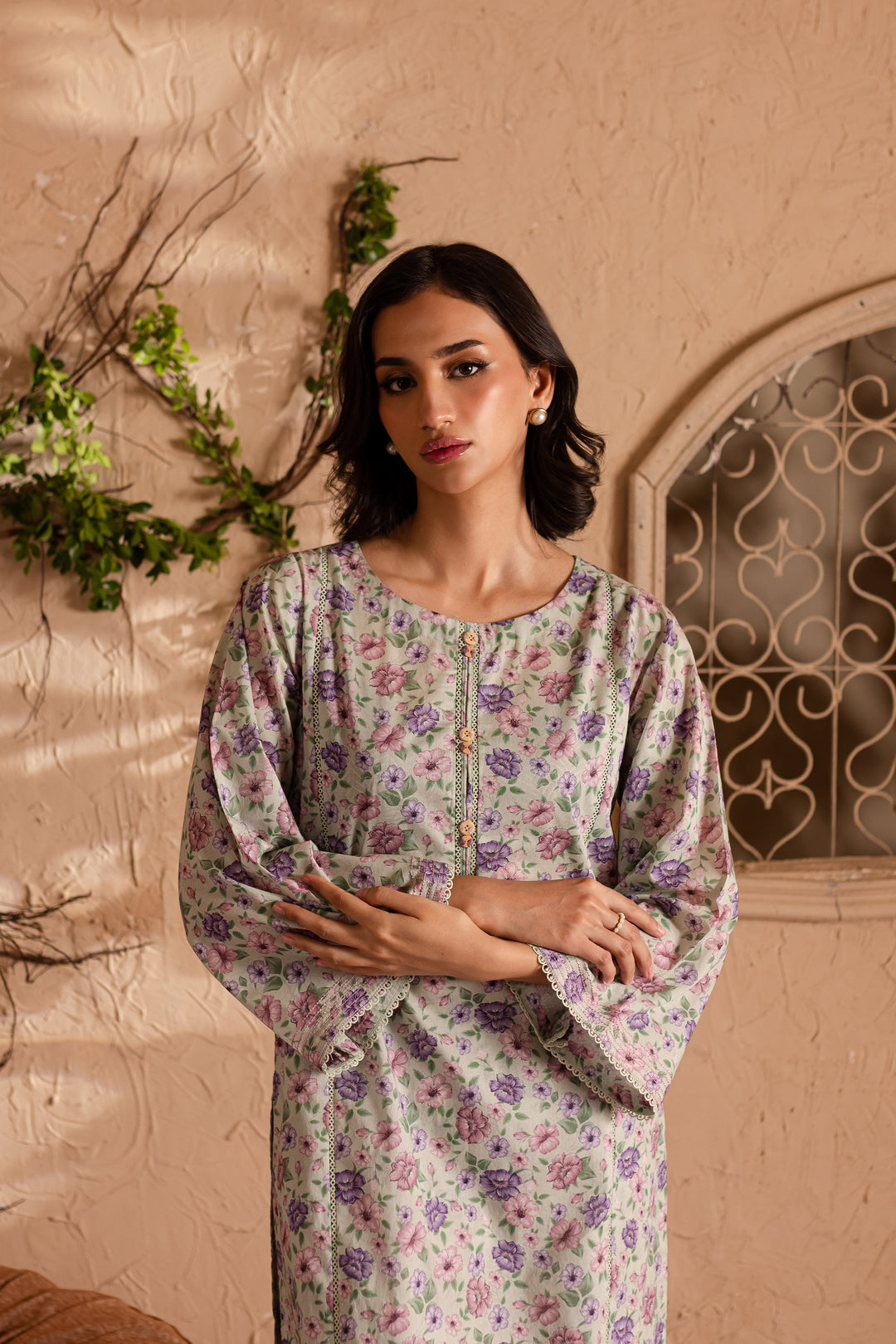 Blossomal 2Pc - Printed Lawn Dress - BATIK