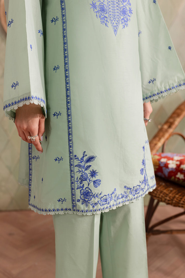 Aina 2Pc - Embroidered Lawn Dress - BATIK