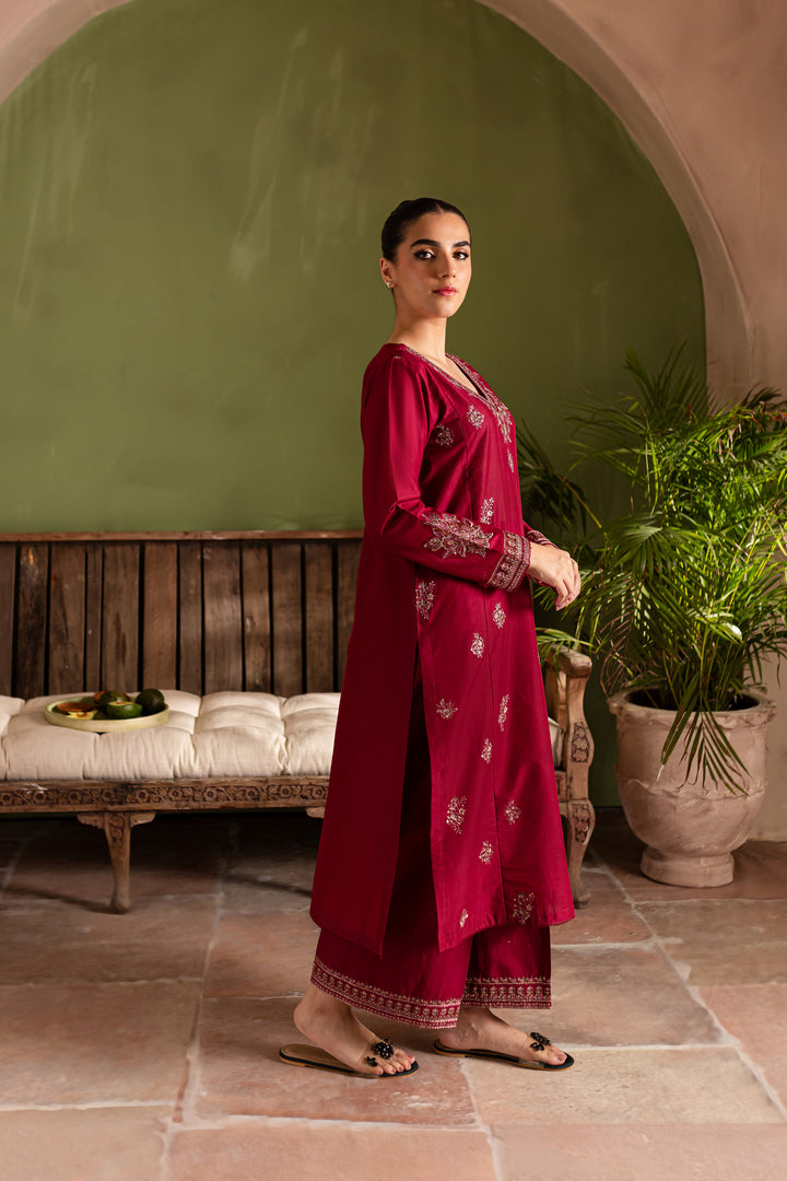 Maniya 2Pc - Embroidered Lawn Dress - BATIK