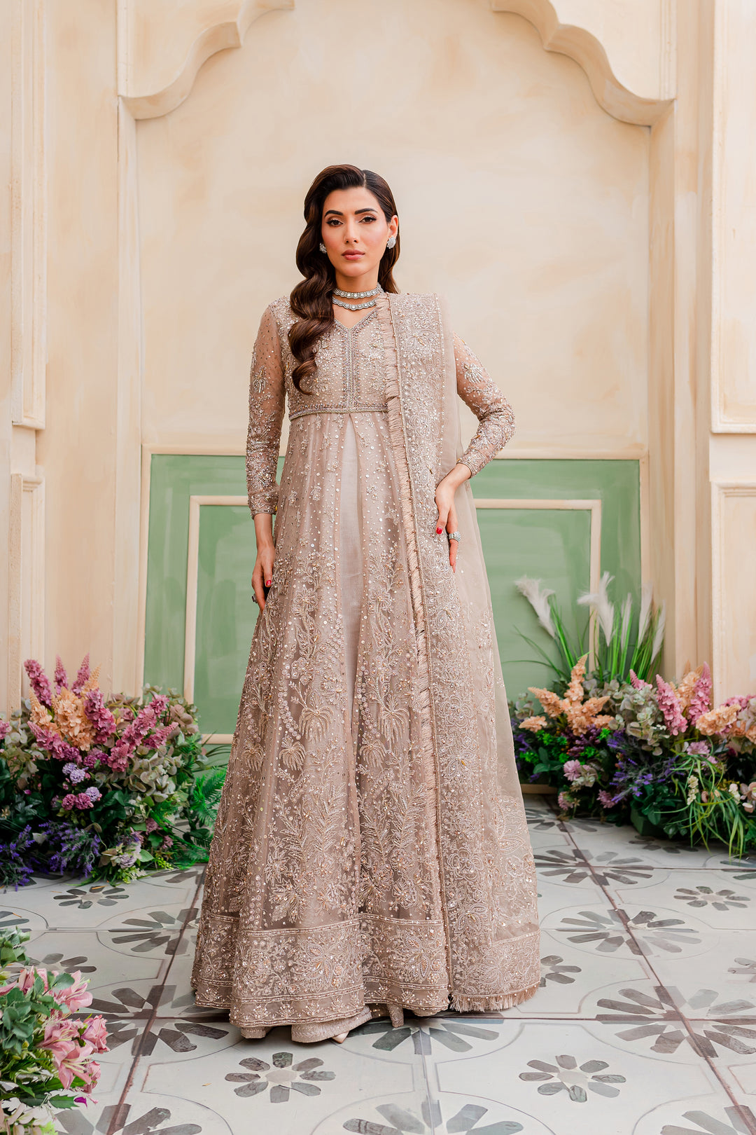 Zoella 4Pc - Bridal Dress - BATIK