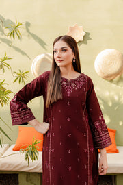 Starlet 2Pc - Embroidered Khaddar Dress - BATIK