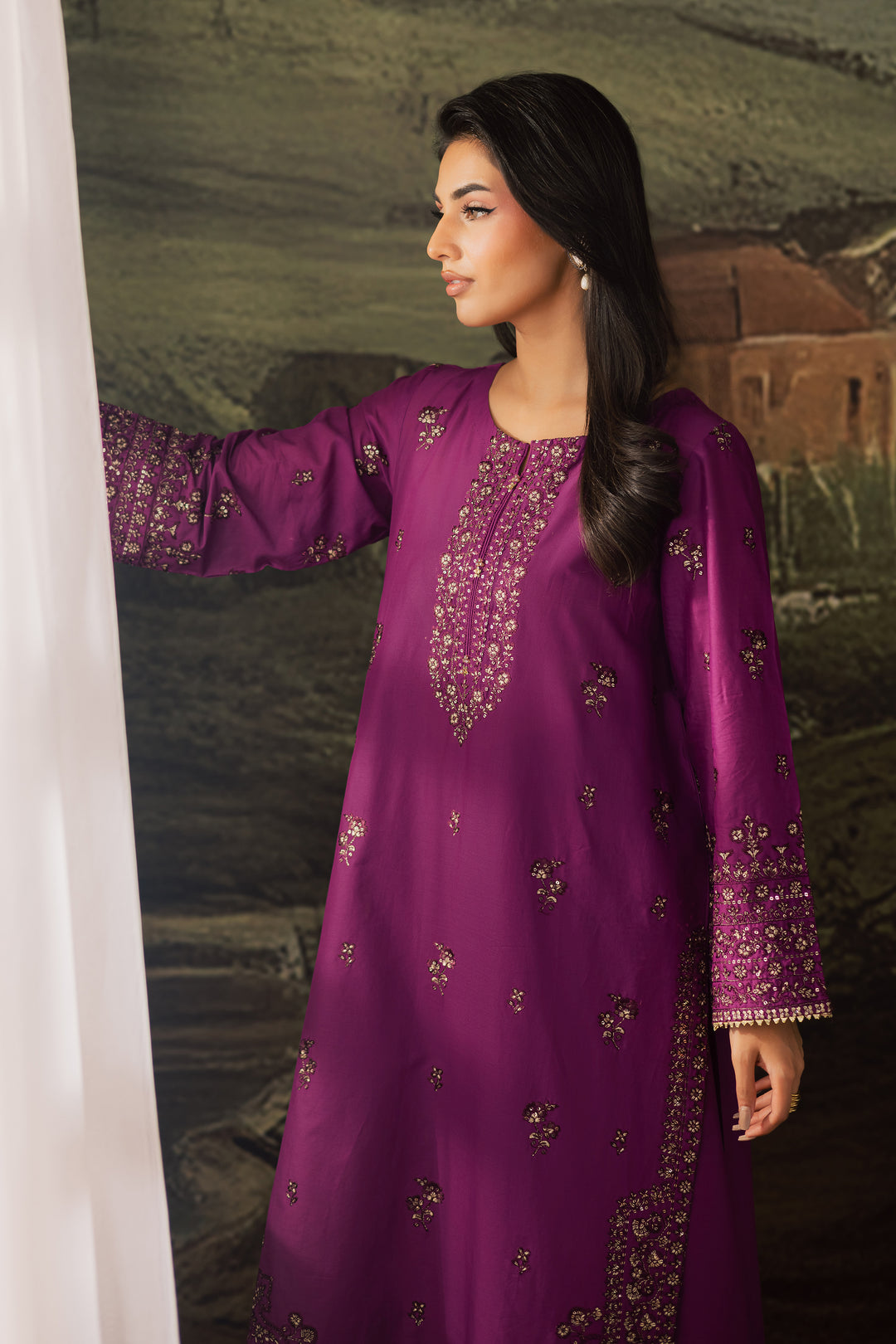 Nazneen 2Pc - Embroidered Lawn Pret