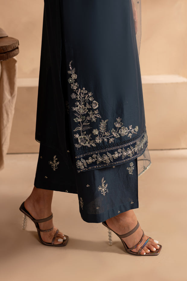 Ignite 3Pc - Embroidered Lawn Dress