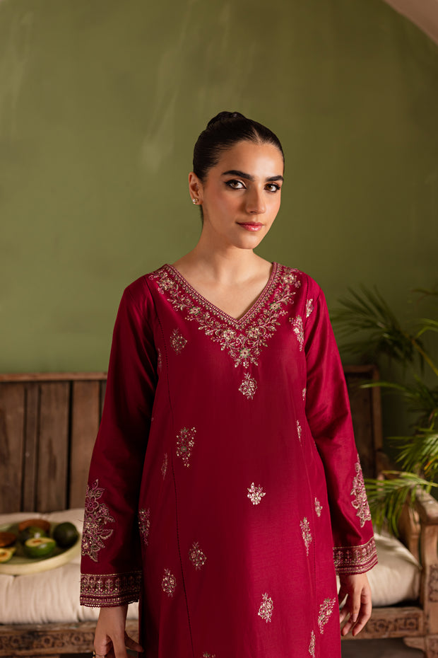 Maniya 2Pc - Embroidered Lawn Dress - BATIK