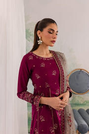 Peridot 3Pc - Embroidered Lawn Dress - BATIK