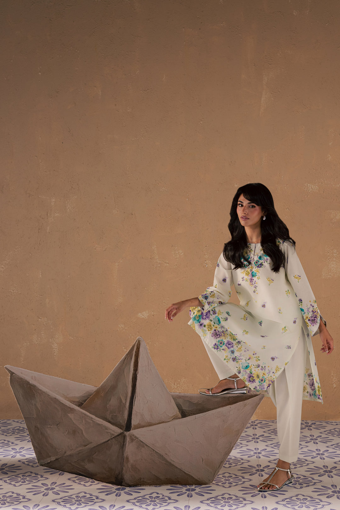 Conard 2Pc - Printed Lawn Dress