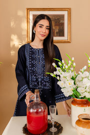 Arial 2Pc - Embroidered Karandi Dress - BATIK