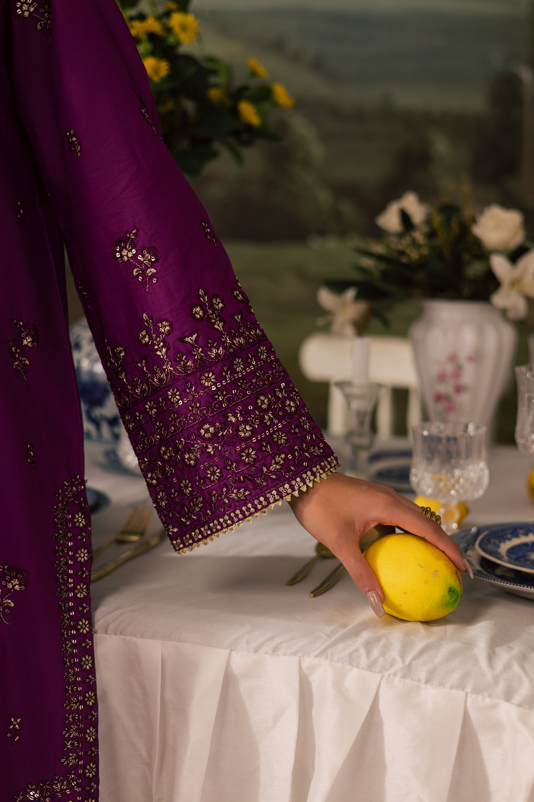 Nazneen 2Pc - Embroidered Lawn Pret