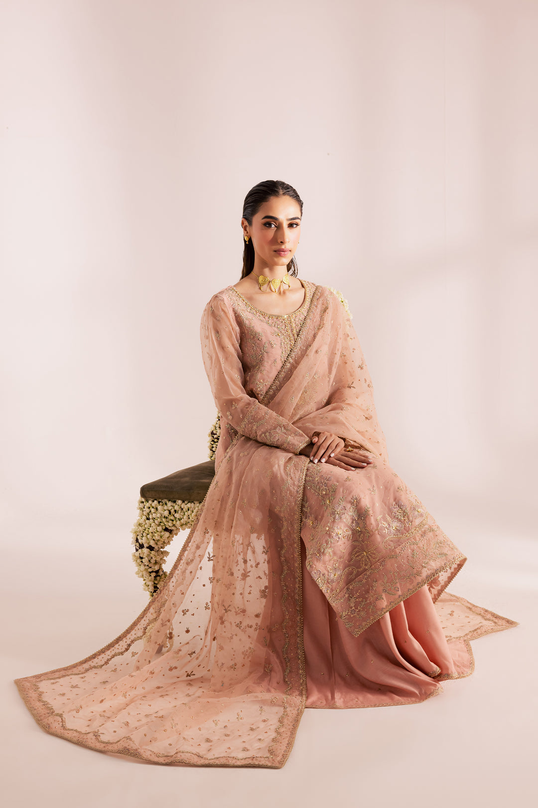 Gul Mohar 3Pc - Festive Luxe Pret