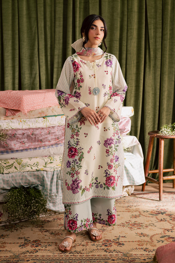 Linch 3Pc - Printed Lawn Dress