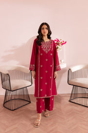 Ruby Rine 2Pc - Embroidered Lawn Dress - BATIK