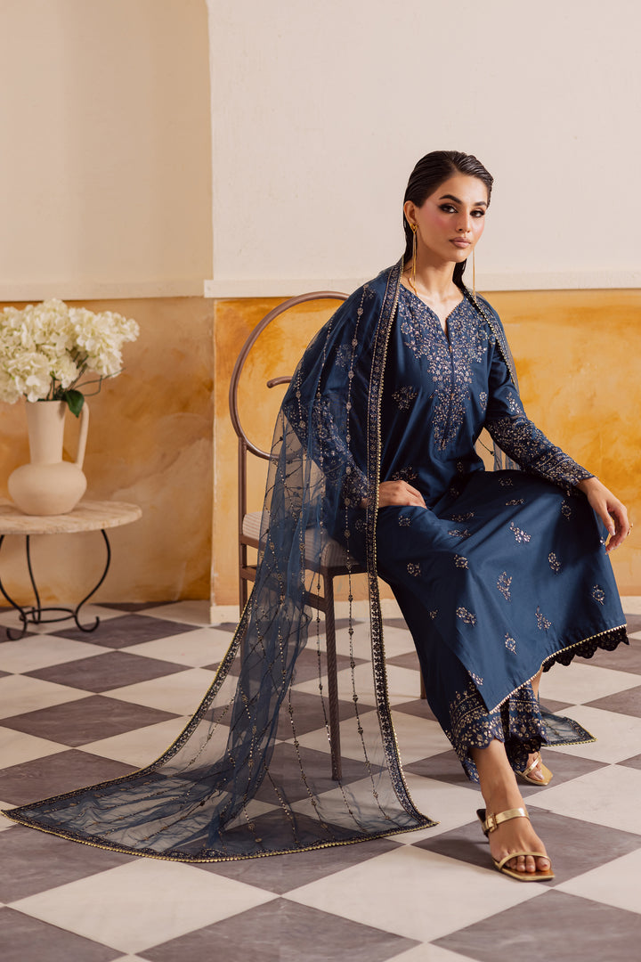 Rasha 3Pc - Embroidered Lawn Pret