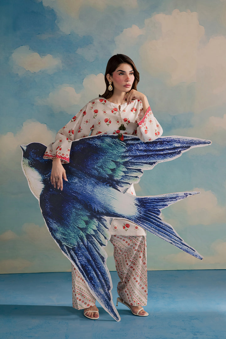Miyo 2Pc - Printed Lawn Dress