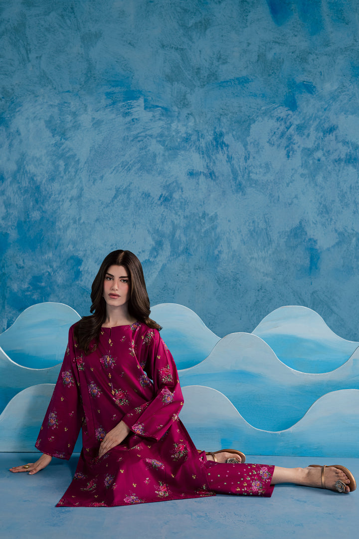 Arzu 2Pc - Printed Lawn Dress