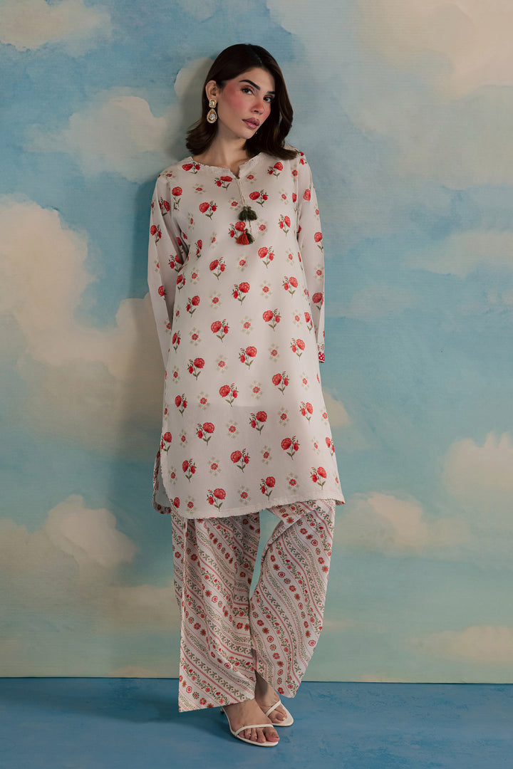 Miyo 2Pc - Printed Lawn Dress