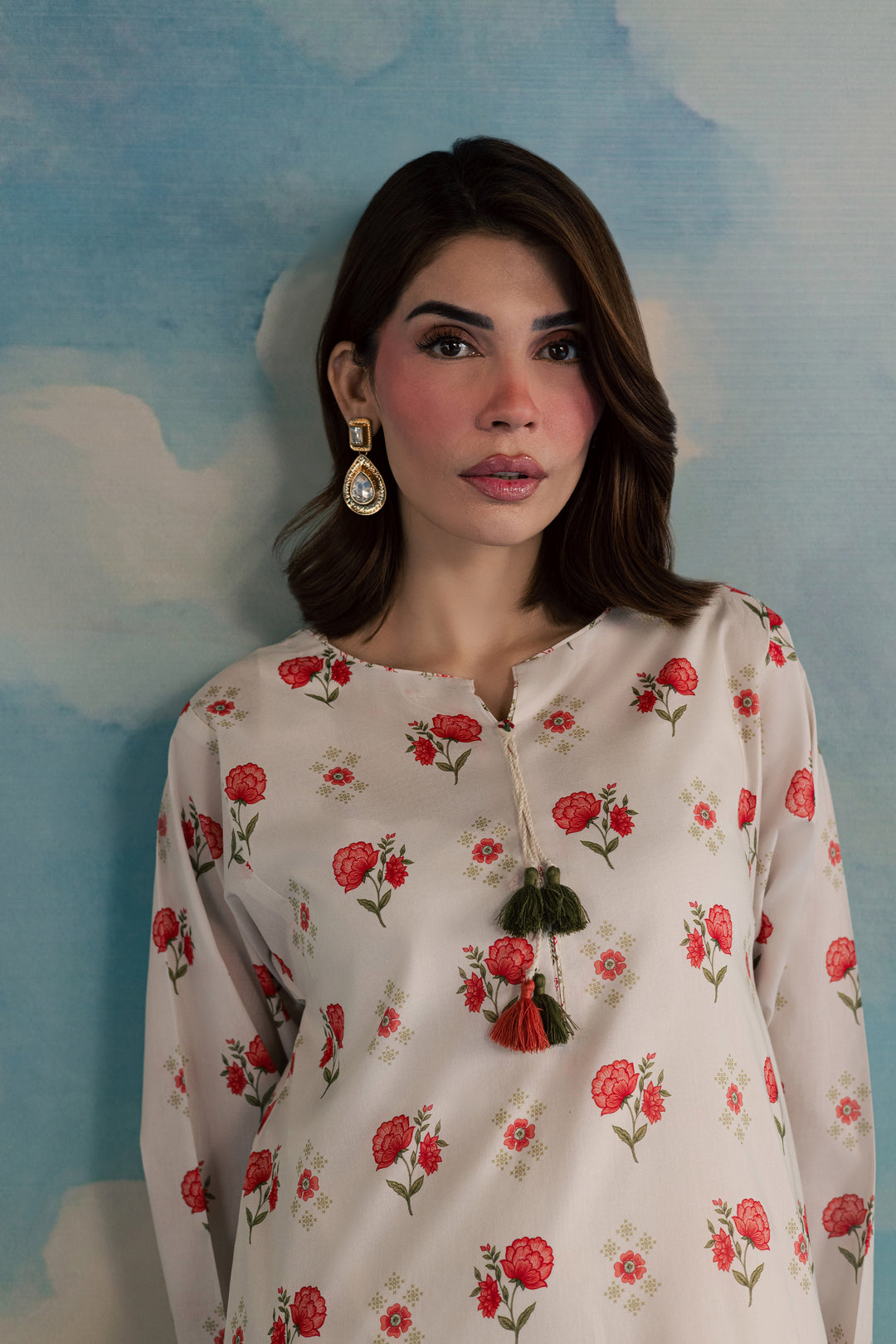 Miyo 2Pc - Printed Lawn Dress