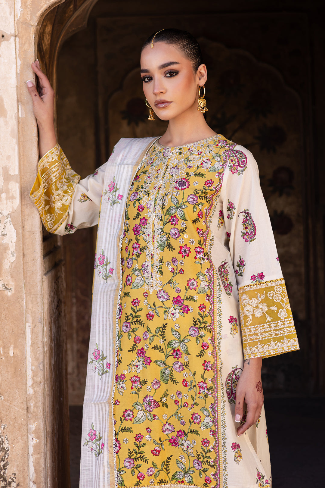 Sorbet 3Pc - Printed Lawn Dress