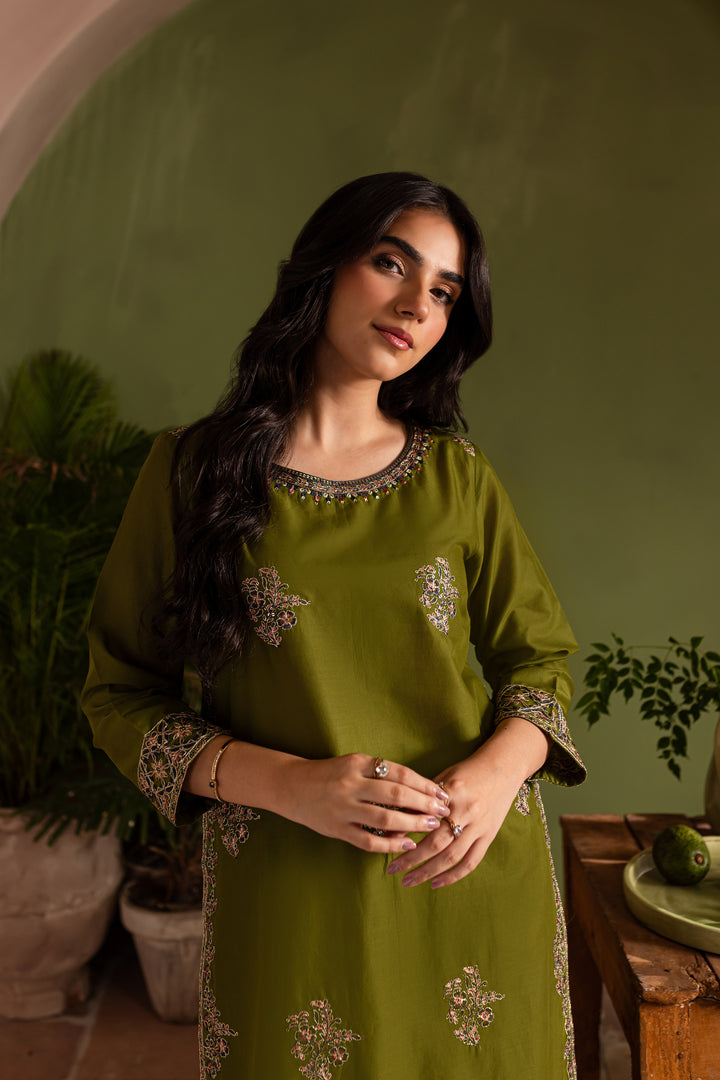 Panna 2Pc - Embroidered Lawn Dress - BATIK