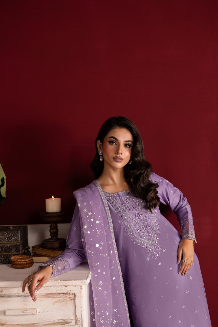 Voilet 3Pc- Festive Luxe Pret