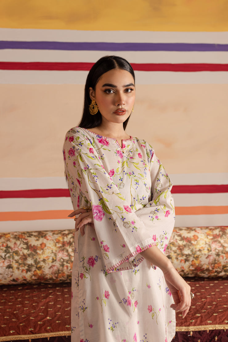 Delilah 2Pc - Printed Lawn Dress - BATIK