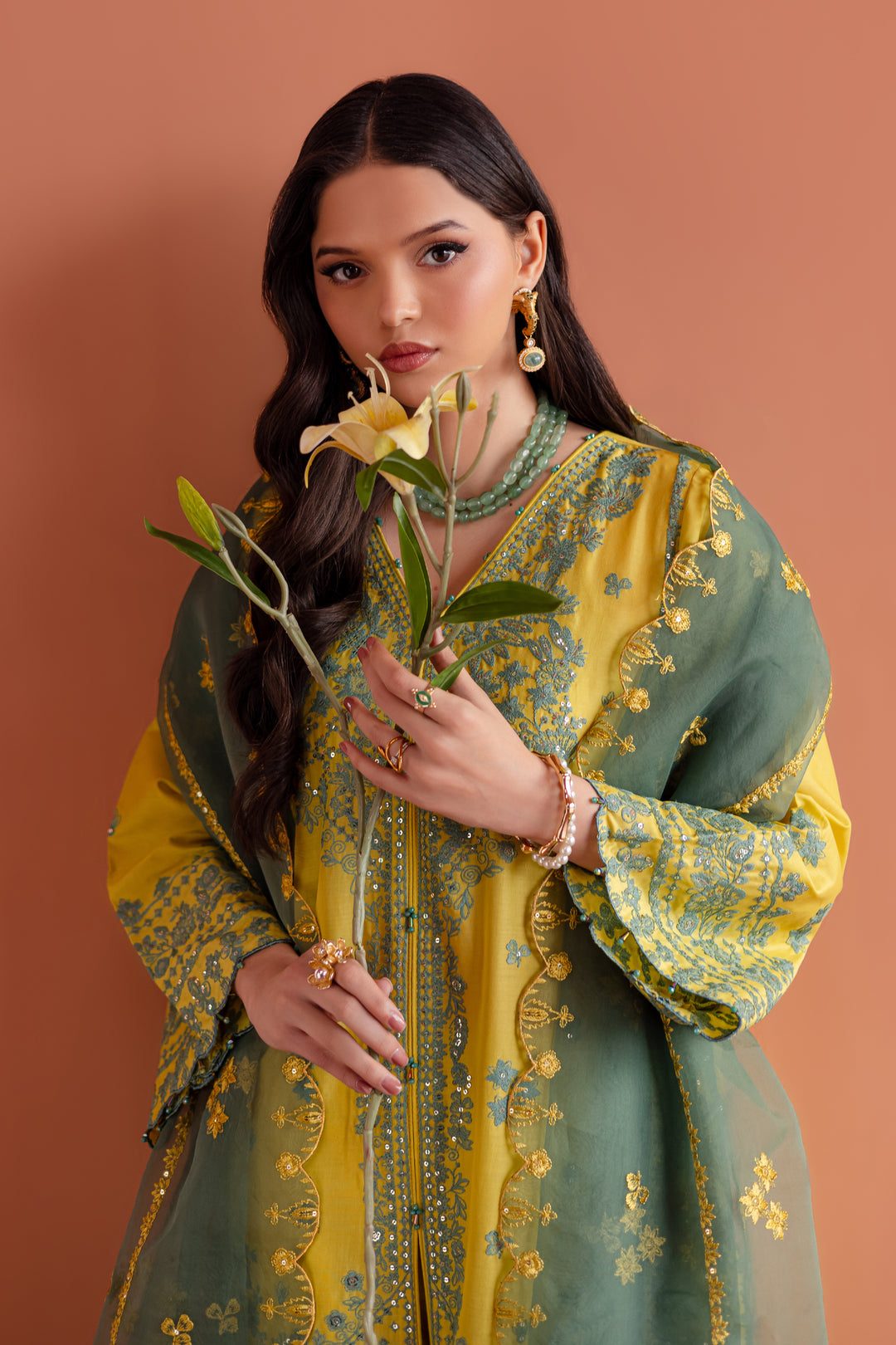 Zane 3Pc - Embroidered Lawn Dress