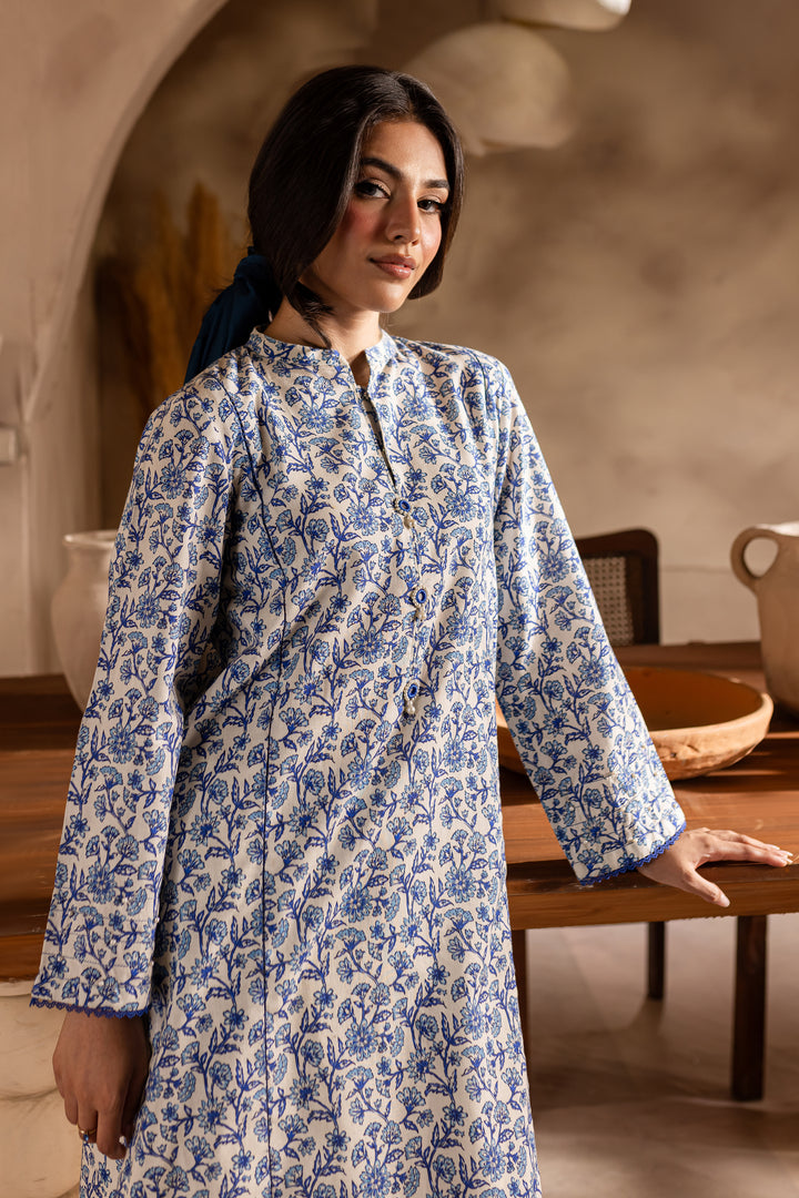 Elara 2Pc - Printed Khaddar Dress - BATIK