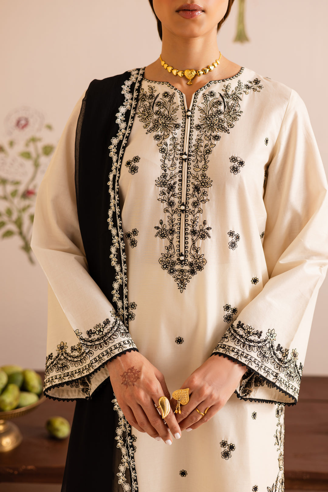 Noir 3pc - Festive Eid Pret