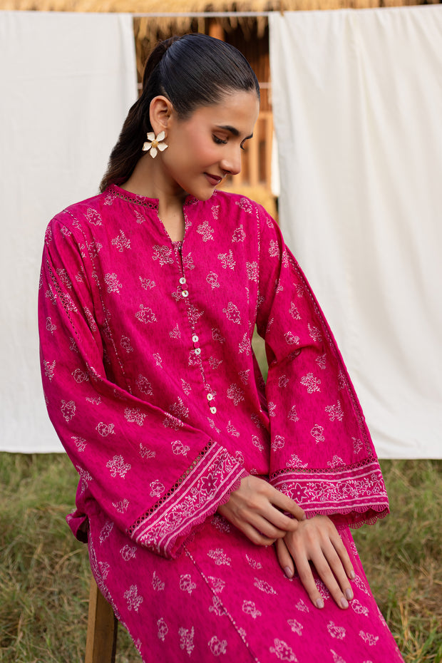 Seraphic 2Pc - Printed Khaddar Dress