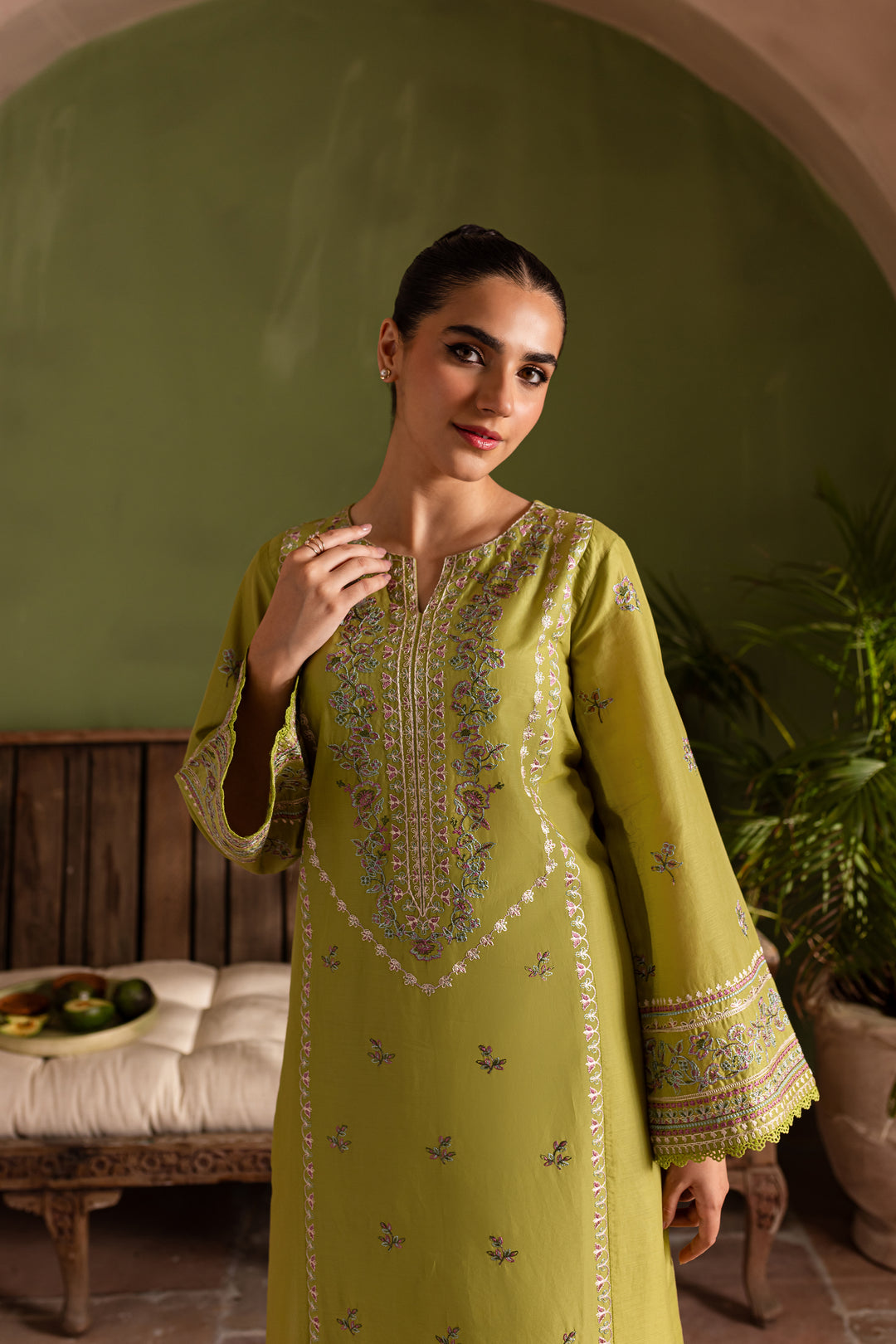 Jimmy 2Pc - Embroidered Lawn Dress - BATIK