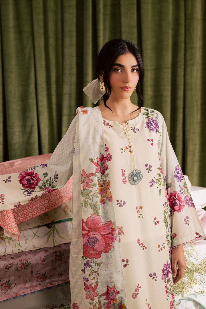 Linch 3Pc - Printed Lawn Dress