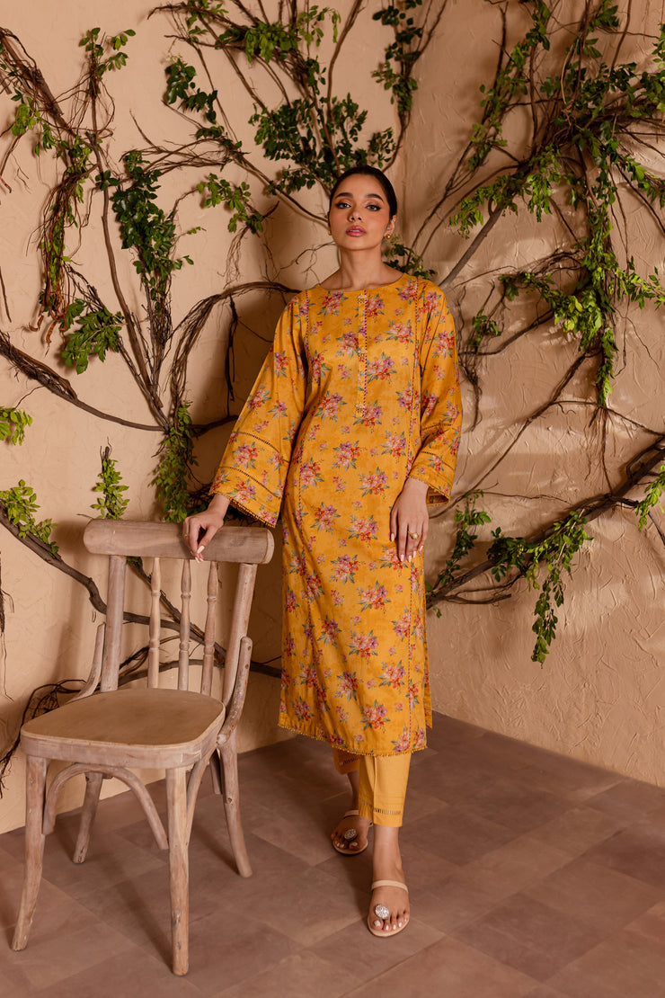 Lemon Tart 2Pc - Printed Lawn Dress - BATIK