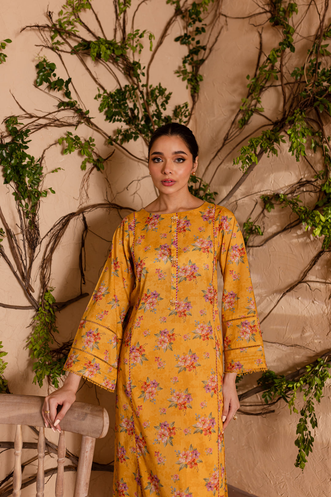 Lemon Tart 2Pc - Printed Lawn Dress - BATIK