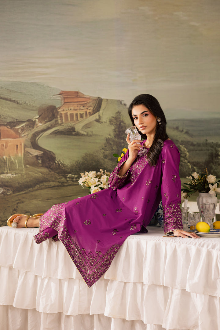 Nazneen 2Pc - Embroidered Lawn Pret
